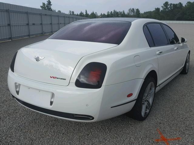 SCBBR53WX6C039622 - 2006 BENTLEY CONTINENTA WHITE photo 4