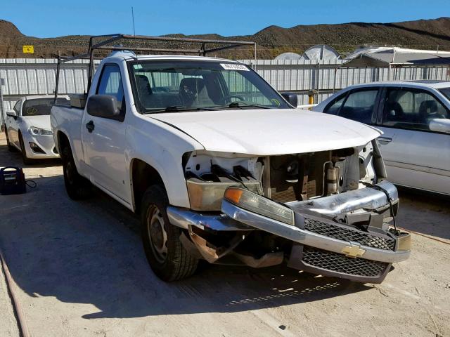 1GCCS14E188151137 - 2008 CHEVROLET COLORADO WHITE photo 1