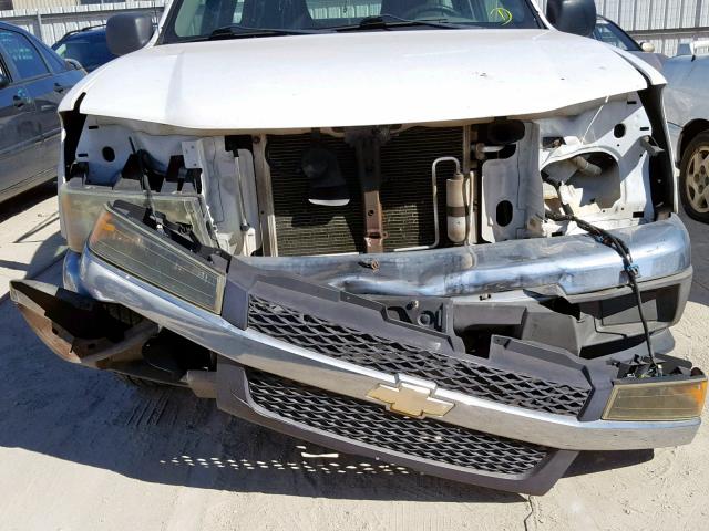 1GCCS14E188151137 - 2008 CHEVROLET COLORADO WHITE photo 9