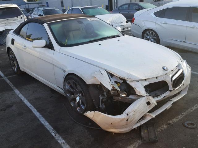 WBAEK73475B323834 - 2005 BMW 645 CI AUT WHITE photo 1