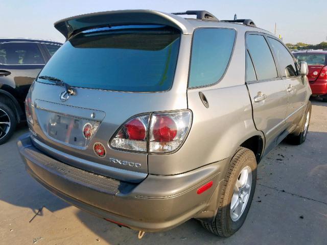 JTJGF10U810117006 - 2001 LEXUS RX 300 GRAY photo 4