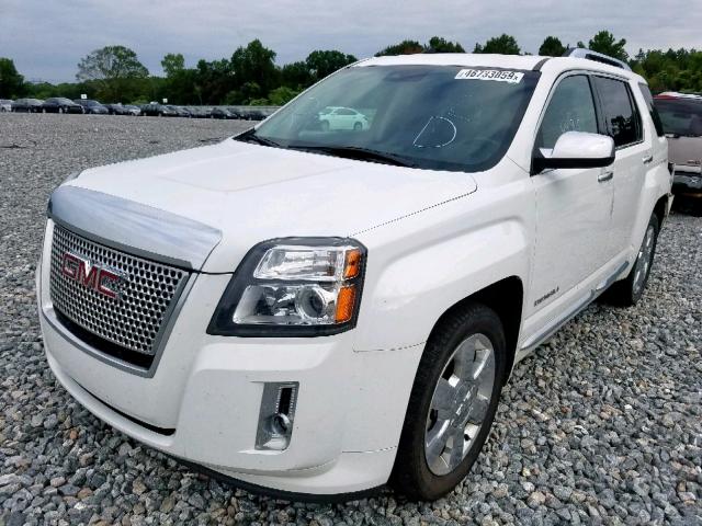 2GKFLUE34F6255430 - 2015 GMC TERRAIN DE WHITE photo 2