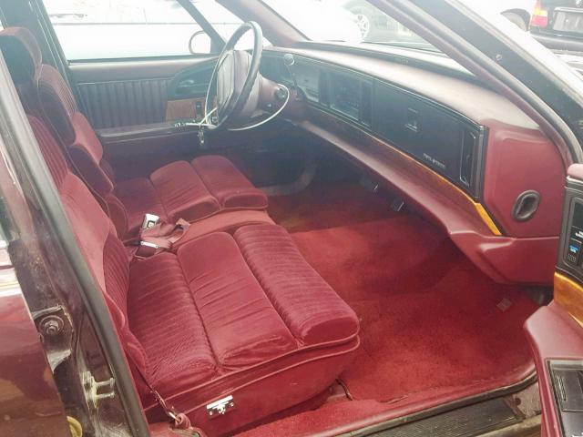 1G4CW53L8P1627818 - 1993 BUICK PARK AVENU MAROON photo 5