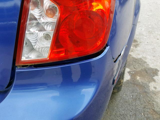 KL5JD56Z05K097634 - 2005 SUZUKI FORENZA S BLUE photo 9