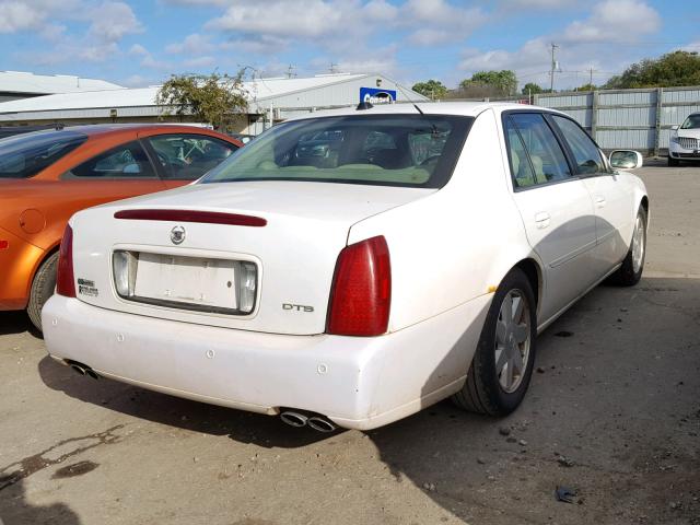 1G6KF57954U219157 - 2004 CADILLAC DEVILLE DT WHITE photo 4