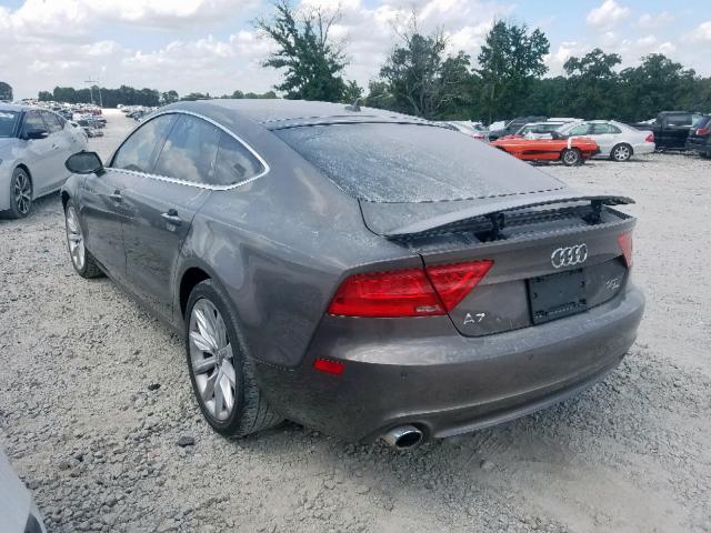 WAUYGAFC6DN153185 - 2013 AUDI A7 PREMIUM BROWN photo 3