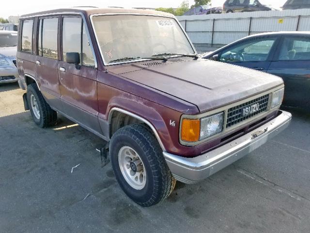 JACCH58RXM7905699 - 1991 ISUZU TROOPER BURGUNDY photo 1