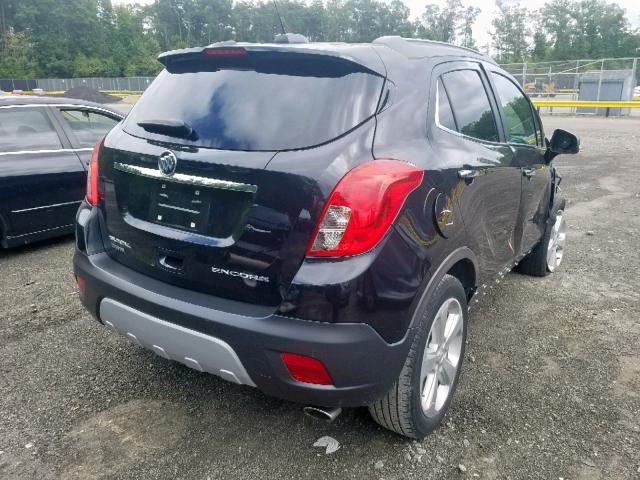 KL4CJASB7FB160060 - 2015 BUICK ENCORE BLACK photo 4