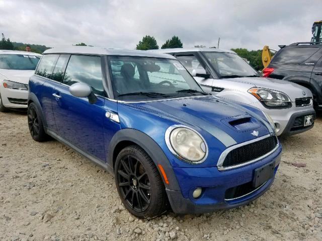 WMWMM33578TP70301 - 2008 MINI COOPER S C BLUE photo 1