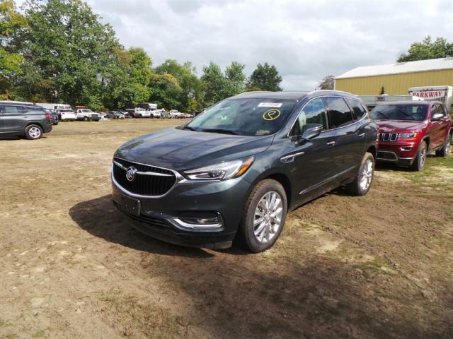 5GAEVBKW2JJ188649 - 2018 BUICK ENCLAVE PR GRAY photo 1