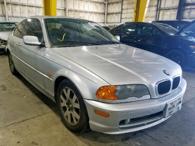 WBABM3340YJN60715 - 2000 BMW 323 CI SILVER photo 1