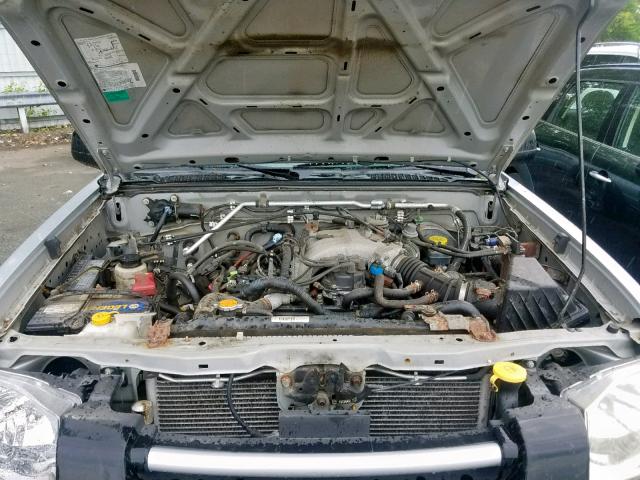 1N6ED29Y53C428211 - 2003 NISSAN FRONTIER C GRAY photo 7