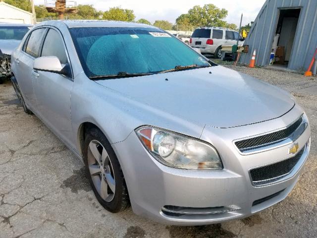 1G1ZC5E12BF263161 - 2011 CHEVROLET MALIBU 1LT SILVER photo 1
