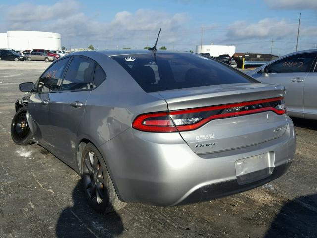 1C3CDFFA7GD823150 - 2016 DODGE DART SXT S GRAY photo 3