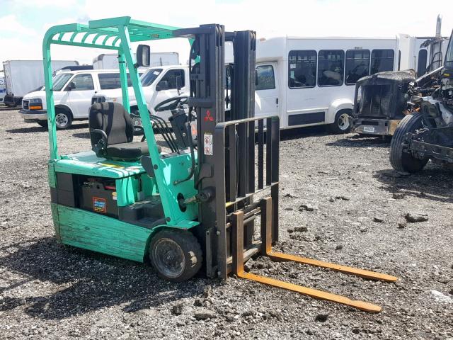 EFB4B00268 - 2002 MITSUBISHI FORKLIFT GREEN photo 1