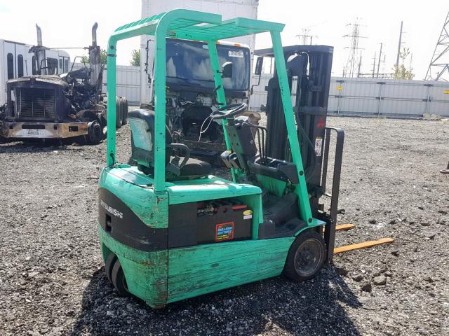 EFB4B00268 - 2002 MITSUBISHI FORKLIFT GREEN photo 4