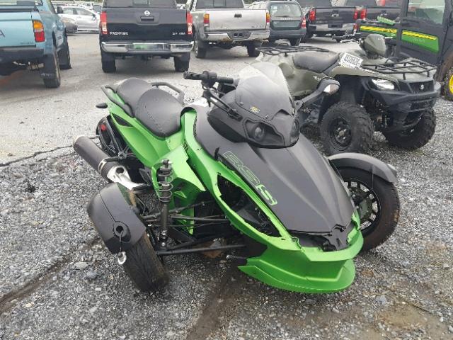 2BXJANA19CV000473 - 2012 CAN-AM SPYDER ROA GREEN photo 1