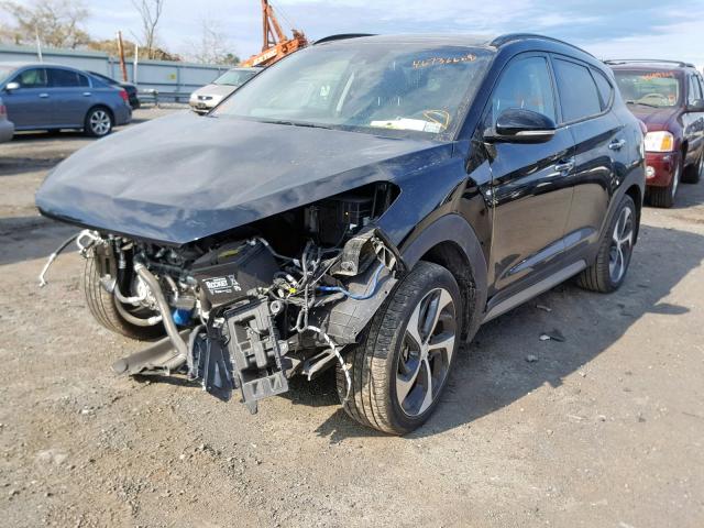 KM8J3CA2XHU279986 - 2017 HYUNDAI TUCSON LIM BLACK photo 2