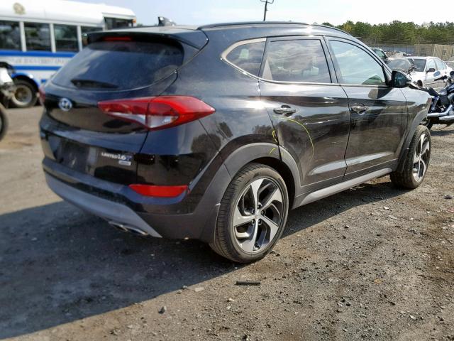 KM8J3CA2XHU279986 - 2017 HYUNDAI TUCSON LIM BLACK photo 4