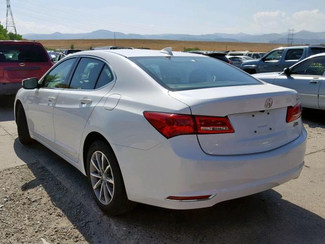 19UUB1F58JA002595 - 2018 ACURA TLX TECH WHITE photo 3