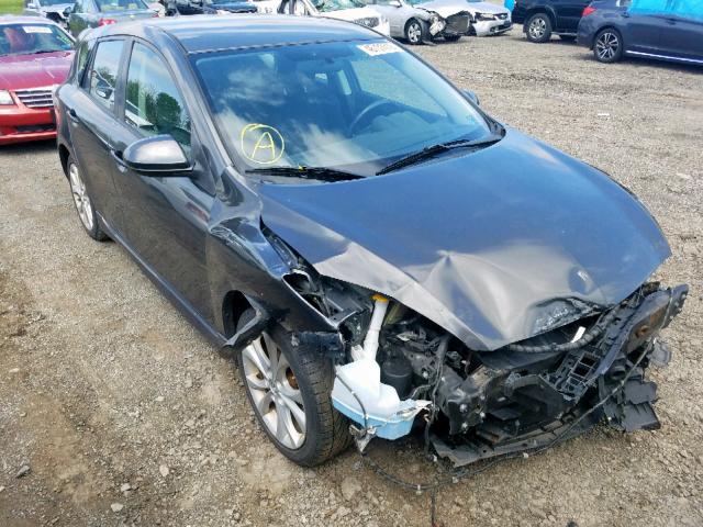 JM1BL1K63B1417147 - 2011 MAZDA 3 S GRAY photo 1