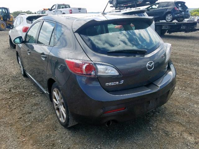 JM1BL1K63B1417147 - 2011 MAZDA 3 S GRAY photo 3