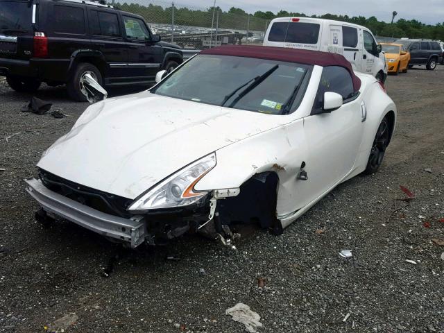 JN1AZ4FH9EM621030 - 2014 NISSAN 370Z BASE WHITE photo 2