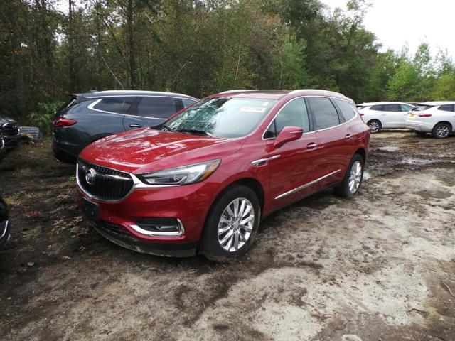 5GAEVBKW7JJ204635 - 2018 BUICK ENCLAVE PR RED photo 2