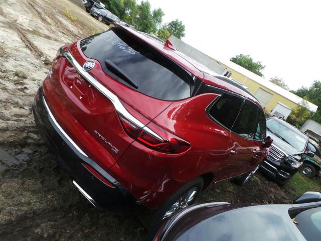 5GAEVBKW7JJ204635 - 2018 BUICK ENCLAVE PR RED photo 4