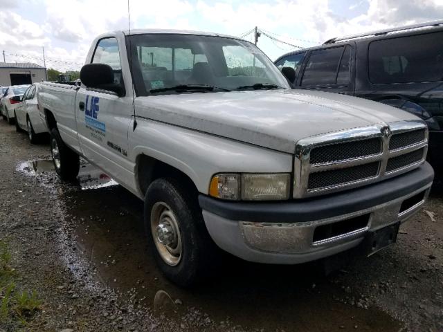 3B7KC26Z51M281972 - 2001 DODGE RAM 2500 WHITE photo 1