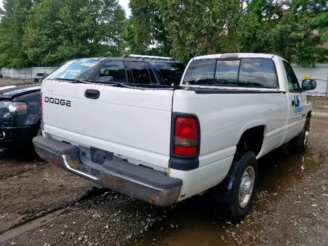 3B7KC26Z51M281972 - 2001 DODGE RAM 2500 WHITE photo 4