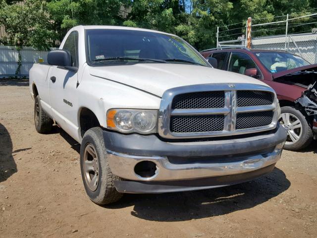 1D7HU16N13J601020 - 2003 DODGE RAM 1500 S WHITE photo 1