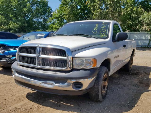 1D7HU16N13J601020 - 2003 DODGE RAM 1500 S WHITE photo 2