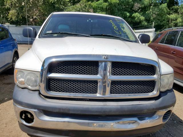 1D7HU16N13J601020 - 2003 DODGE RAM 1500 S WHITE photo 9