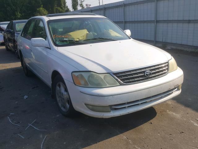 4T1BF28B14U357108 - 2004 TOYOTA AVALON XL WHITE photo 1