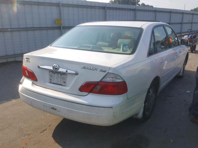 4T1BF28B14U357108 - 2004 TOYOTA AVALON XL WHITE photo 4