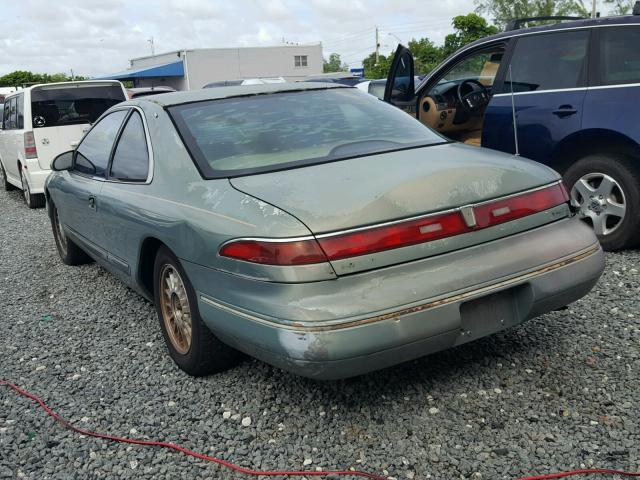 1LNLM91V8RY616782 - 1994 LINCOLN MARK VIII TEAL photo 3