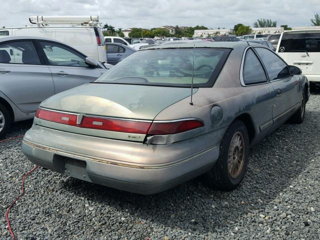 1LNLM91V8RY616782 - 1994 LINCOLN MARK VIII TEAL photo 4