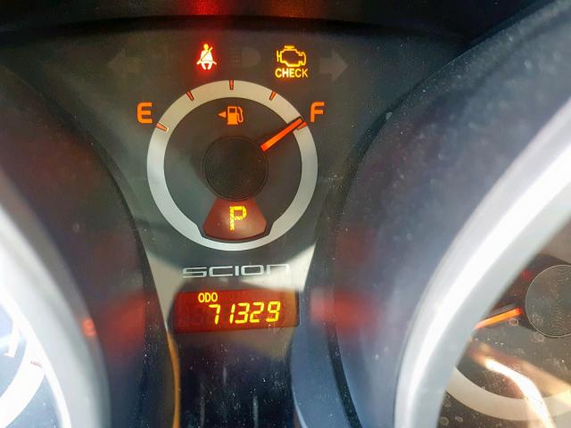 JTKJF5C78E3080350 - 2014 TOYOTA SCION TC შავი ფოტო 8