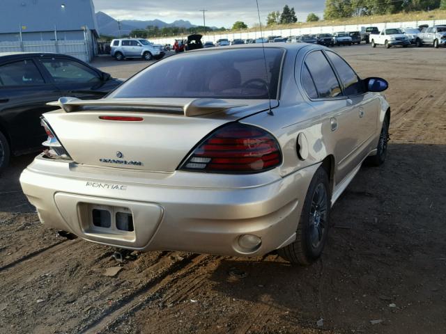 1G2NF52E84M592051 - 2004 PONTIAC GRAND AM S GOLD photo 4