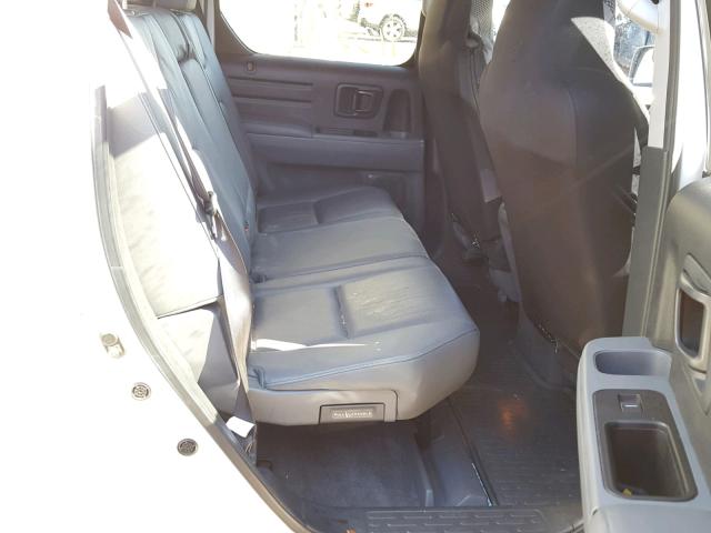 2HJYK16527H515945 - 2007 HONDA RIDGELINE SILVER photo 6