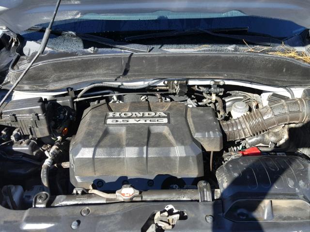 2HJYK16527H515945 - 2007 HONDA RIDGELINE SILVER photo 7