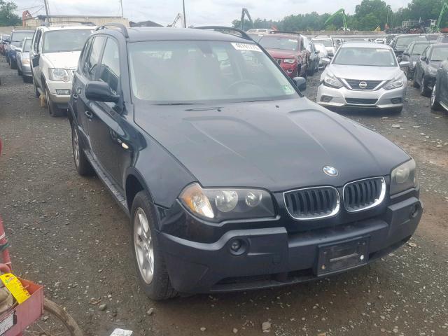 WBXPA73435WC52144 - 2005 BMW X3 2.5I BLACK photo 1