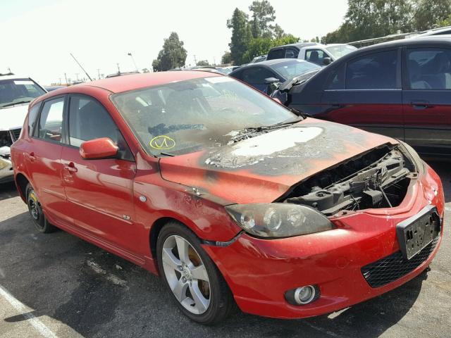 JM1BK344761448076 - 2006 MAZDA 3 HATCHBAC RED photo 1