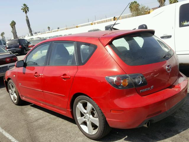 JM1BK344761448076 - 2006 MAZDA 3 HATCHBAC RED photo 3