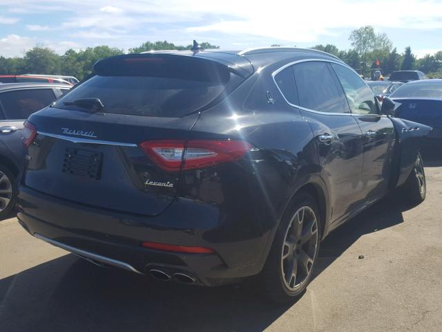 ZN661YULXJX278969 - 2018 MASERATI LEVANTE S BLACK photo 4