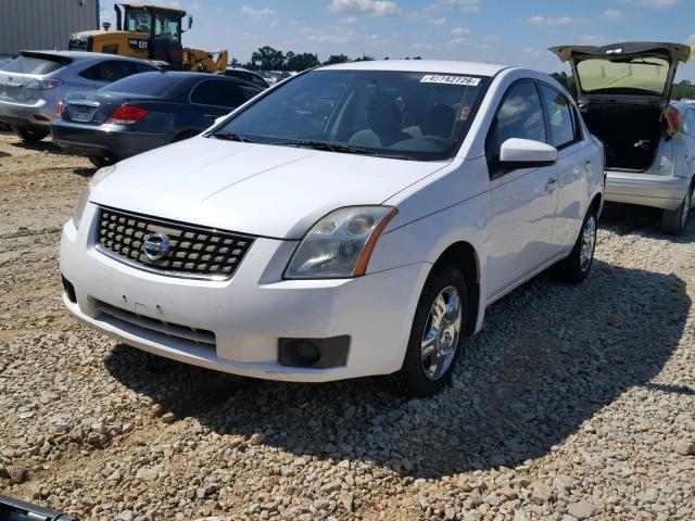 3N1AB61E07L650359 - 2007 NISSAN SENTRA 2.0 WHITE photo 2