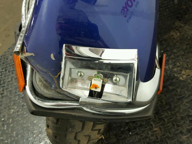 1HD1FCW186Y610516 - 2006 HARLEY-DAVIDSON FLHTCUI BLUE photo 10