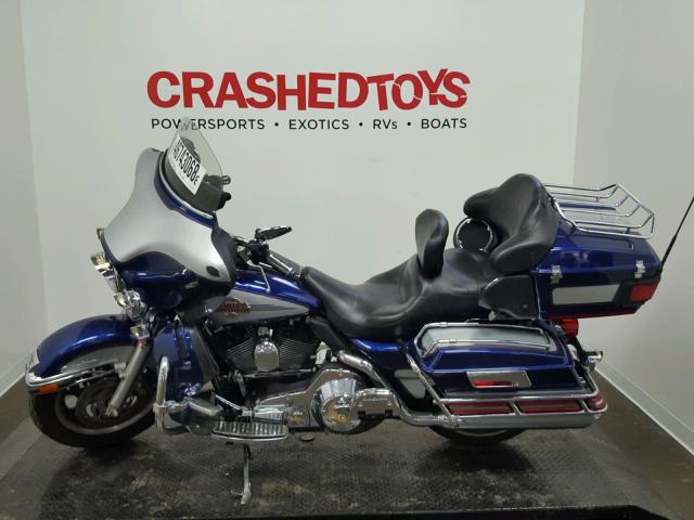 1HD1FCW186Y610516 - 2006 HARLEY-DAVIDSON FLHTCUI BLUE photo 3