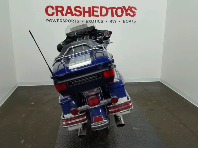 1HD1FCW186Y610516 - 2006 HARLEY-DAVIDSON FLHTCUI BLUE photo 4